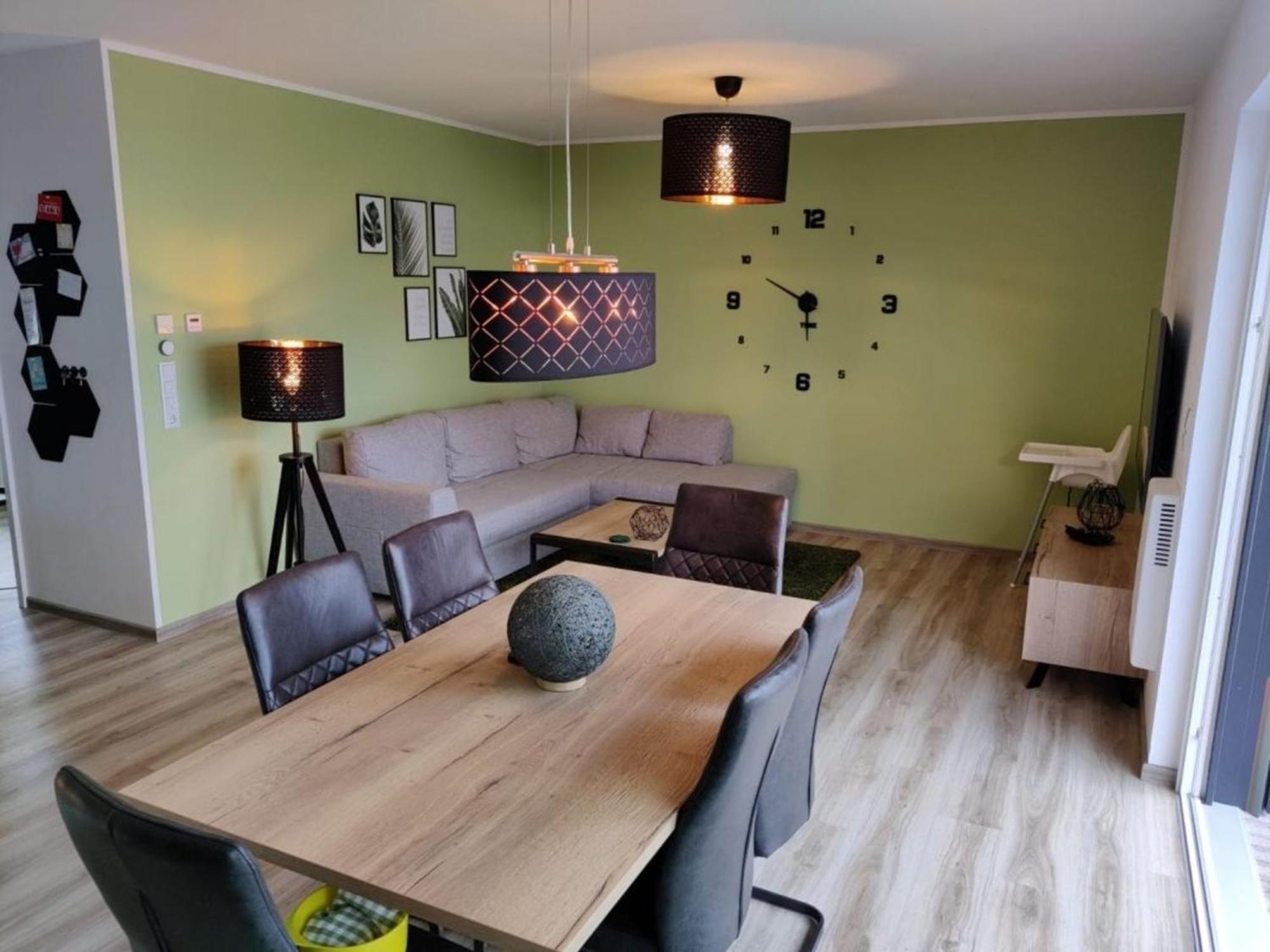 Ferienwohnung Sonnenstrahl Am Harkebruegger See Mit Sauna Barssel  Bagian luar foto