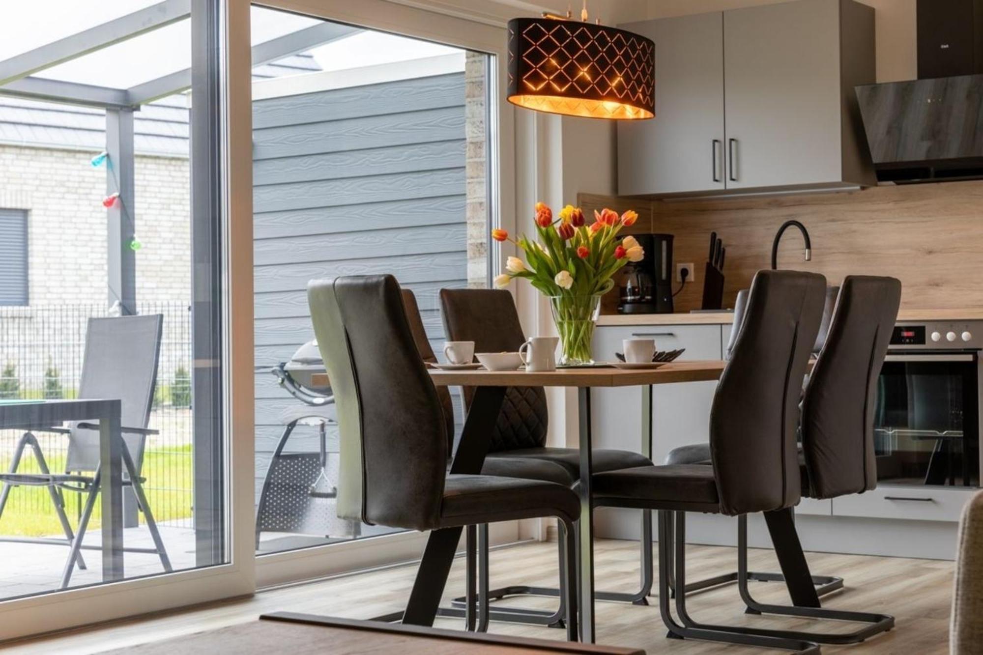 Ferienwohnung Sonnenstrahl Am Harkebruegger See Mit Sauna Barssel  Bagian luar foto